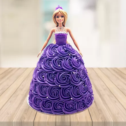 Barbie discount toy cake